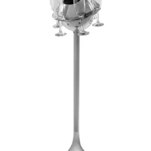 MG Floor Standing Wine Cooler with 6 Flutes