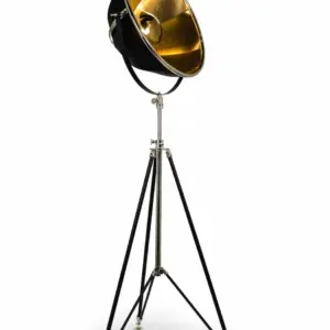 MG Black And Gold Floor Light