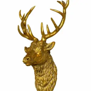 MG Stag Head - Gold