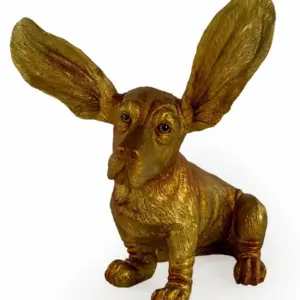 MG Gold Surprised Basset