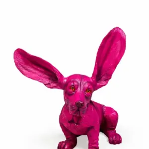 MG Purple Surprised Basset
