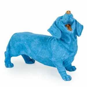 MG Laughing Dachshund - Blue