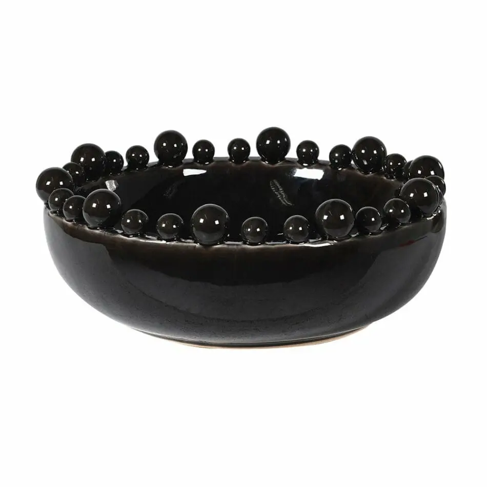 CH Black Bobble Edged Bowl
