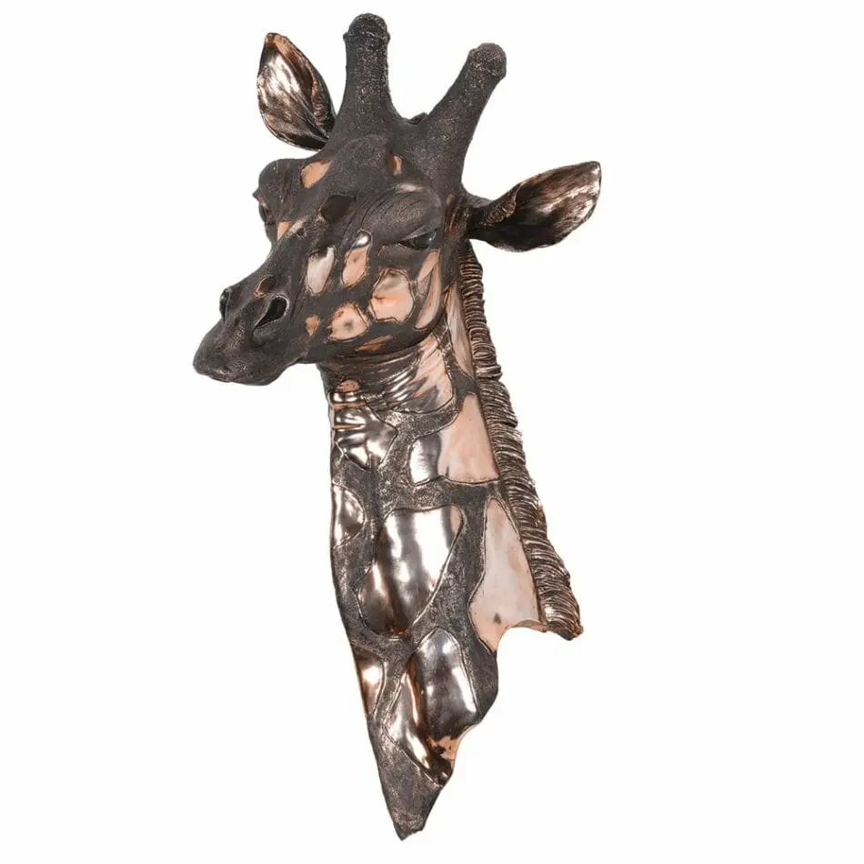 CH Copper Giraffe Wall Mount
