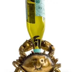 MG Gold Thirsty Crab Wine Bottle Holder