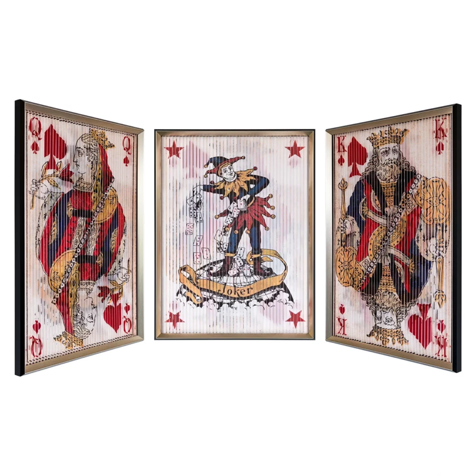 FG 3D Artwork - King Queen Joker (Large)