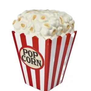 MG Popcorn Box Side Table / Stool