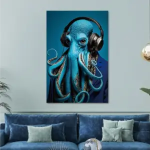 DU Octopus Wall Art
