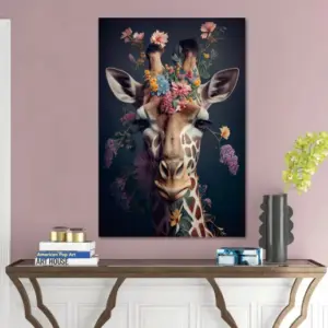 DU Giraffe Wall Art