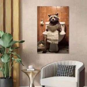 DU Racoon Wall Art