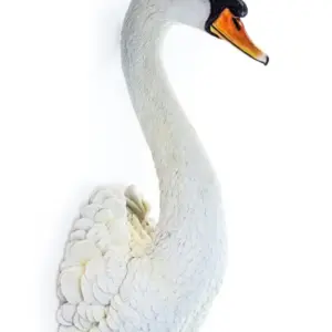 MG Swan Head Wall Figure