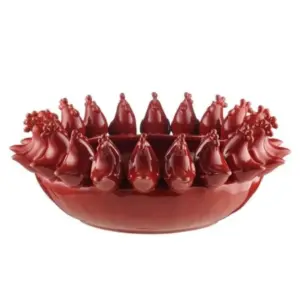 MG Red Rooster/Chicken Ceramic Bowl