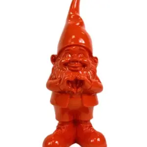 MG Heart Hands Bright Orange Gnome