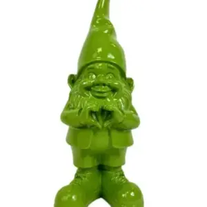 MG Heart Hands Bright Green Gnome