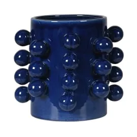 CH Dark Blue Bobble Vase
