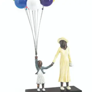 AI David McGlynn - Mum & Girl with Balloons (Loving 2)