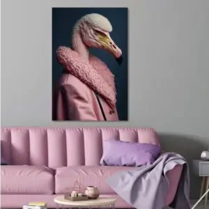 DU Flamingo Wall Art