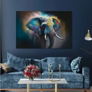 DU Elephant Wall Art