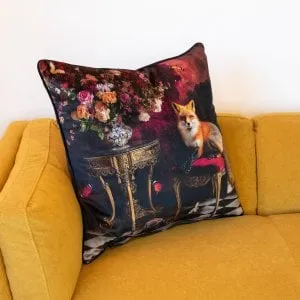 HE Luxury Cushion - Curiosity Fox