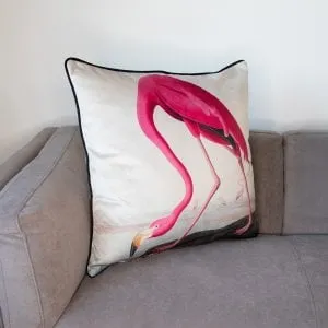 HE Luxury Cushion - American Flamingo