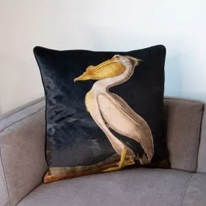 HE Luxury Cushion - White Pelican