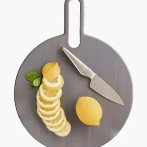 US Eclipse Chopping Board - Large Grey Acacia