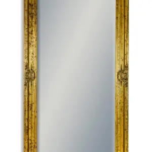 MG Large Gold Rectangular Classic Mirror