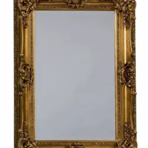 MG Antique Gold Small Regal Mirror