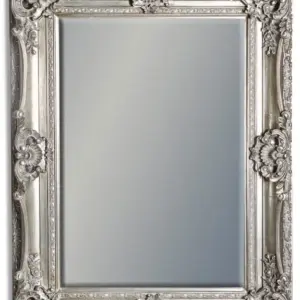 MG Silver Rectangular Classic Mirror