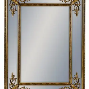 MG Gold Square French Mirror