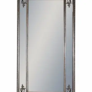 MG Tall Silver French Mirror without Crest
