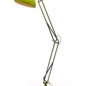 MG Lime Green Extra Large Classic Desk Style Floor Lamp