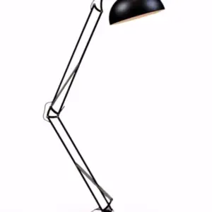 MG Matt Black Extra Large Classic Desk Style Floor Lamp