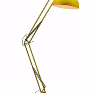 MG Yellow Extra Large Classic Desk Style Floor Lamp