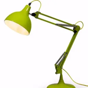 MG Lime Green Traditional Large Desk Lamp