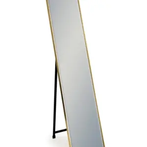 MG Gold Framed Arden Rectangular Cheval Dressing Mirror
