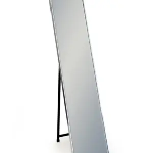 MG Silver Framed Arden Rectangular Cheval Dressing Mirror