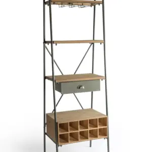 MG Arndale Metal & Wood Bar / Shelving Unit