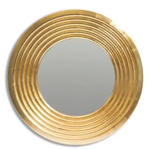 MG Extra Large Circular Step-Framed Bolzano Mirror