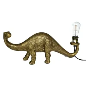 MG Antique Gold Brontosaurus Table Lamp