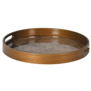 CH Gold World Map Tray