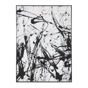CH Monochrome Splatter Painting