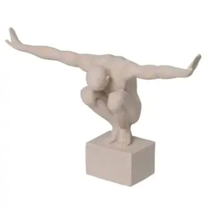 CH Small Natural Man On Plinth