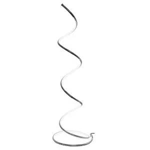 FG Chrome Spiral LED Floor Lamp