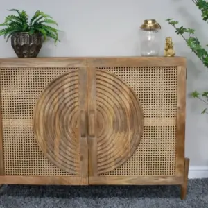 DU Rattan Sideboard