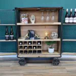 DU Industrial Bar Cabinet