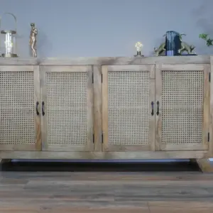 DU Rattan Large Sideboard