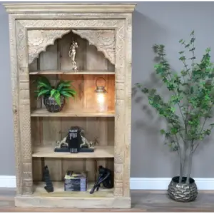DU Carved Bookcase