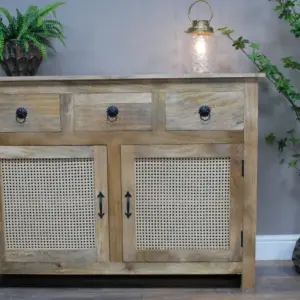 DU Rattan Storage Cabinet