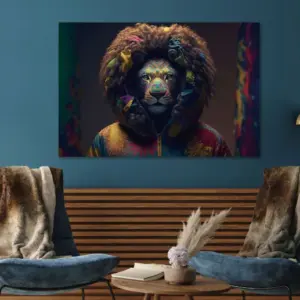 DU Lion Wall Art